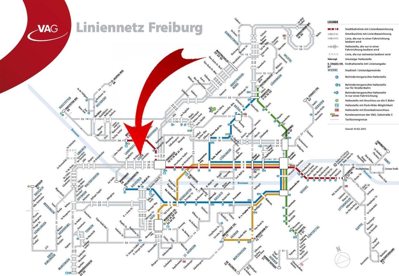 Ferienwohnung Schweier - Ausserhalb Und Doch Zentral Friburgo in Brisgovia Esterno foto